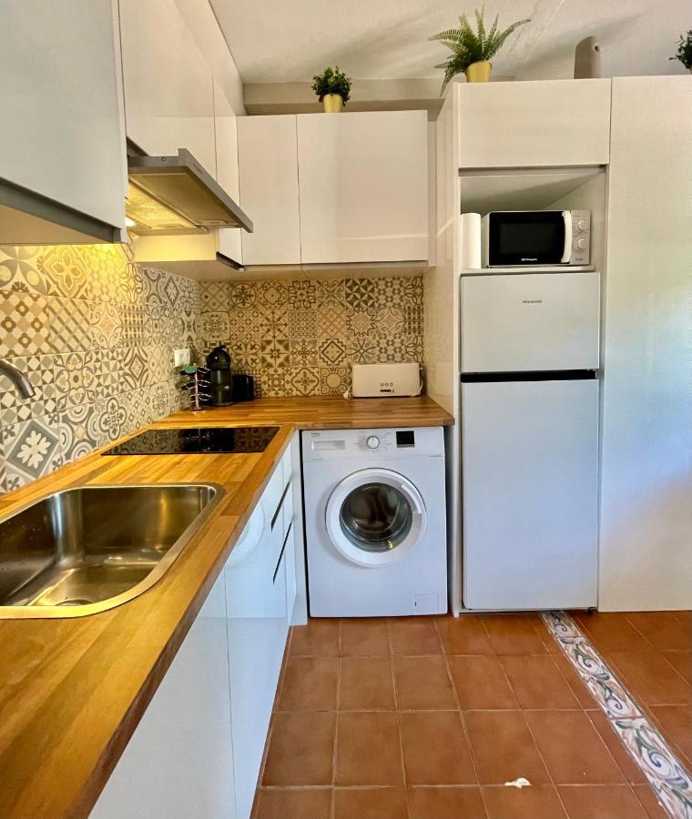 Bonito Apartamento Con Terraza, Jardin Y Piscina Cala en Bosch Kültér fotó