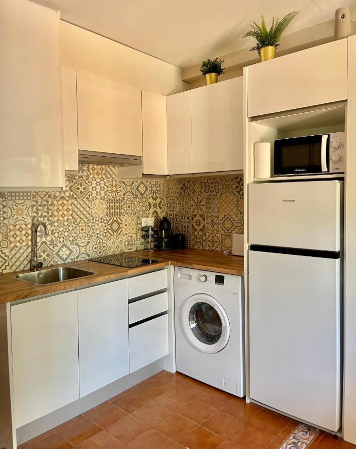 Bonito Apartamento Con Terraza, Jardin Y Piscina Cala en Bosch Kültér fotó